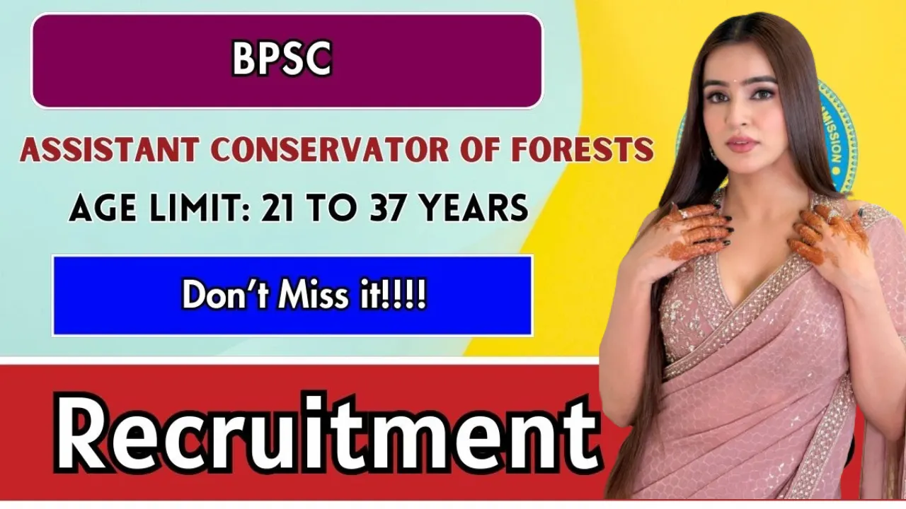 BPSC Assistant Conservator of Forests Bharti 2026 for Graduate