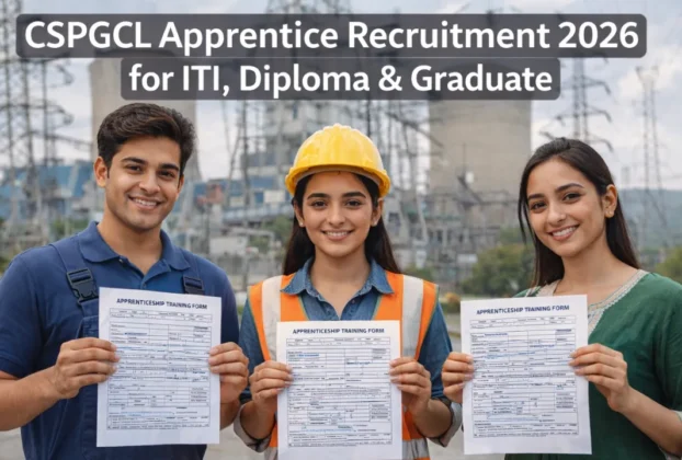 CSPGCL Apprentice Recruitment 2026 for ITI, Diploma & Graduate