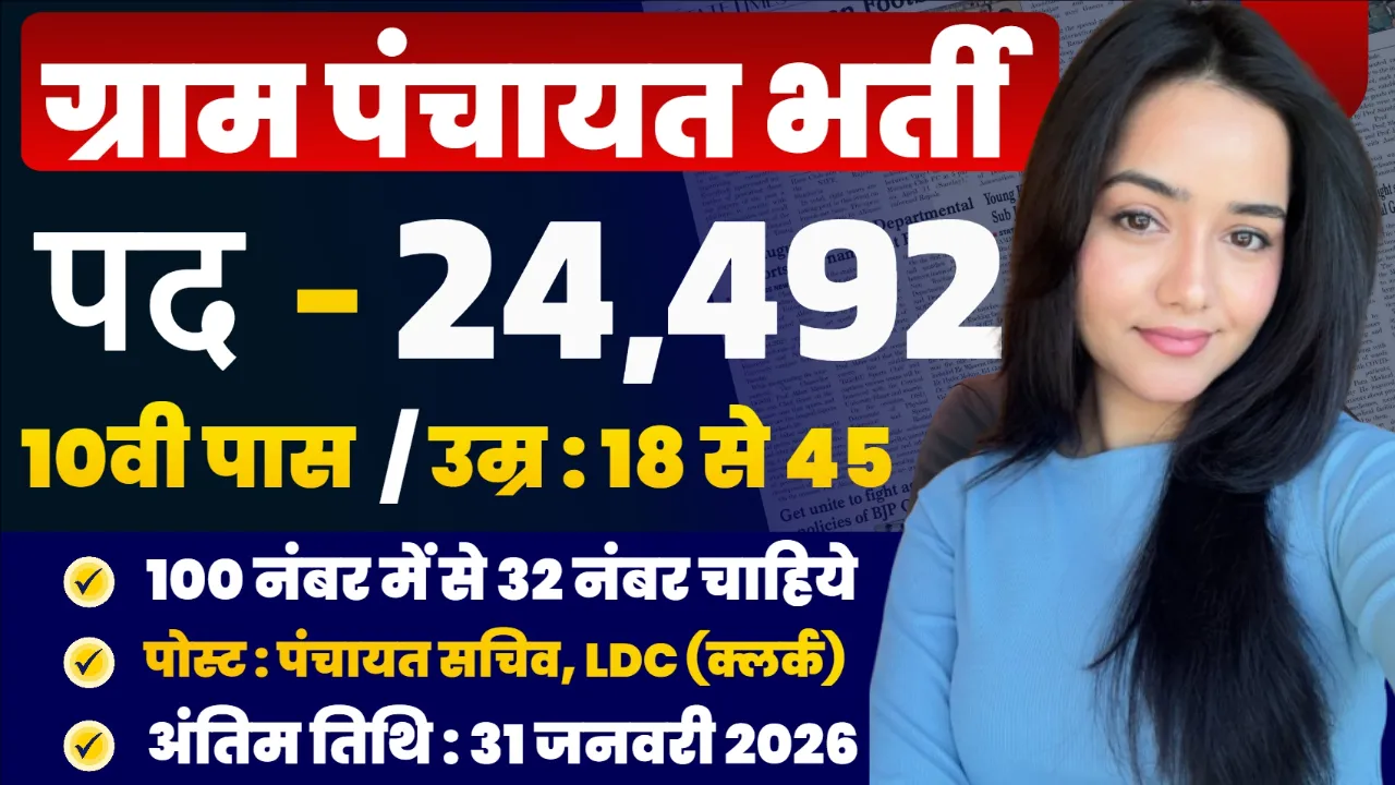 Panchayati Raj Vibhag Bharti 2026 for 10th, 12th Pass & Graduate